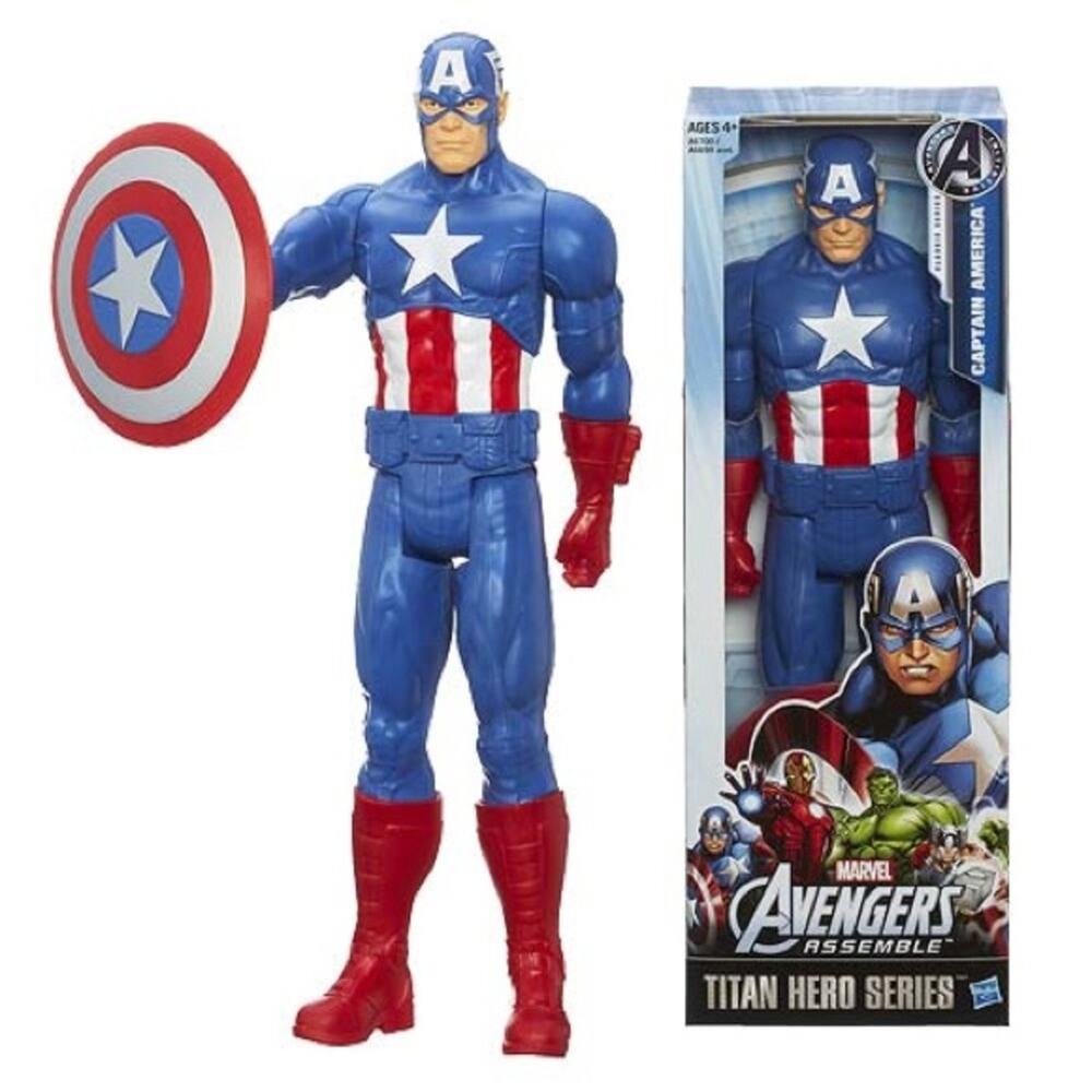 5 for $25| Marvel Avengers Assemble Titan Hero Series Captain America 12”